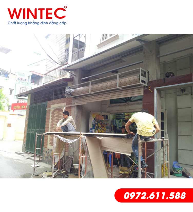 Cửa cuốn khe thoáng tại Bắc Từ Liêm