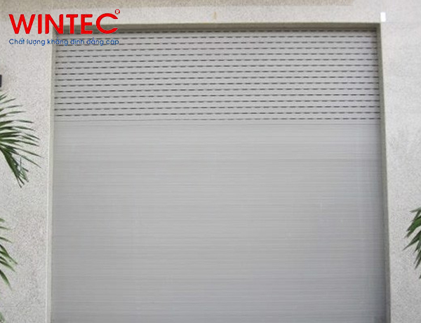 Thi công cửa cuốn khe thoáng tại Hải Dương